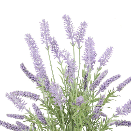 Artificial Lavender Plant in a Pot 40cm-1