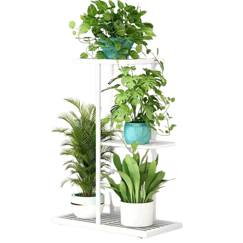 Plant Stands as Sculptures of Greenery-0