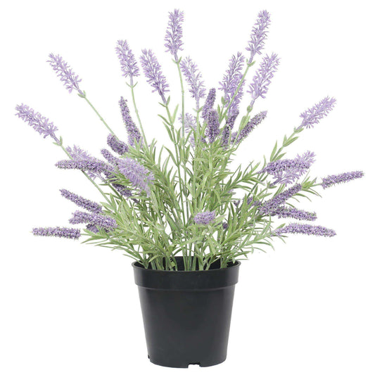 Artificial Lavender Plant in a Pot 40cm-0